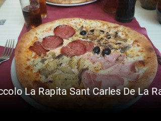 Reserve ahora una mesa en Piccolo La Rapita Sant Carles De La Rapita