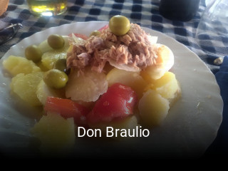Don Braulio reservar mesa