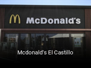 Mcdonald's El Castillo reservar en línea