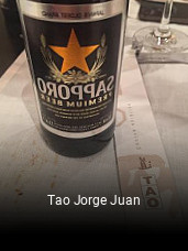 Tao Jorge Juan reserva de mesa