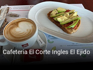 Cafeteria El Corte Ingles El Ejido reservar en línea