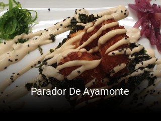 Reserve ahora una mesa en Parador De Ayamonte
