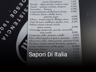 Reserve ahora una mesa en Sapori Di Italia