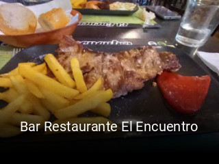 Bar Restaurante El Encuentro reserva de mesa