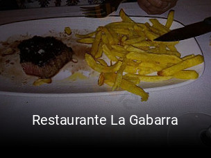 Restaurante La Gabarra reservar en línea