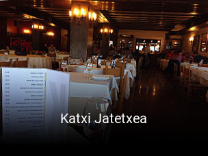 Reserve ahora una mesa en Katxi Jatetxea