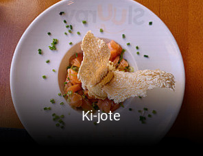 Reserve ahora una mesa en Ki-jote
