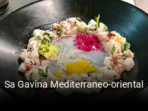 Reserve ahora una mesa en Sa Gavina Mediterraneo-oriental