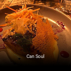 Can Soul reserva de mesa