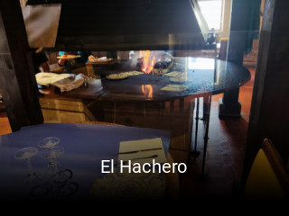 Reserve ahora una mesa en El Hachero