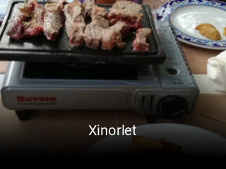 Xinorlet reservar mesa