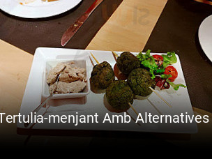 La Tertulia-menjant Amb Alternatives El Vendrell reserva de mesa