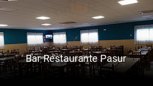Bar Restaurante Pasur reserva de mesa
