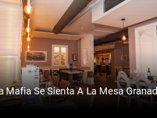 Reserve ahora una mesa en La Mafia Se Sienta A La Mesa Granada