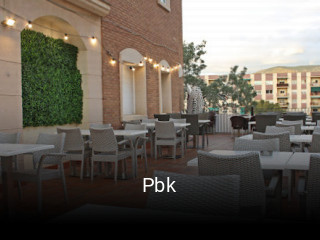 Pbk reserva de mesa