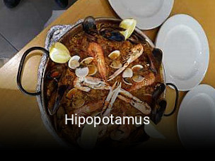 Hipopotamus reserva de mesa
