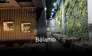 Reserve ahora una mesa en Bálamo
