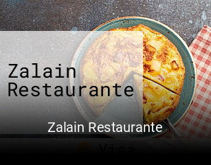 Reserve ahora una mesa en Zalain Restaurante