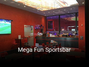 Mega Fun Sportsbar reservar mesa