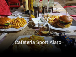 Cafeteria Sport Alaro reserva de mesa
