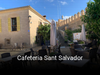 Cafeteria Sant Salvador reservar mesa
