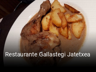 Restaurante Gallastegi Jatetxea reserva de mesa