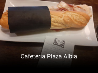 Cafeteria Plaza Albia reserva