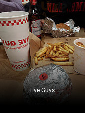 Five Guys reserva de mesa