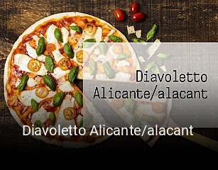 Diavoletto Alicante/alacant reserva de mesa