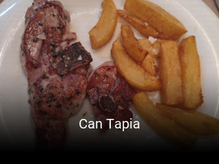 Can Tapia reservar mesa
