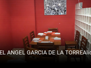Reserve ahora una mesa en MIGUEL ANGEL GARCIA DE LA TORREAlicanteAlacant
