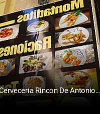 Reserve ahora una mesa en Cerveceria Rincon De Antonio Alicante/alacant