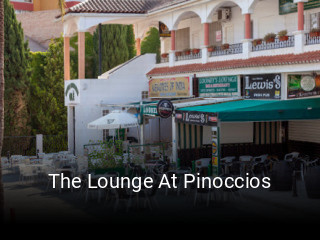 The Lounge At Pinoccios reserva de mesa
