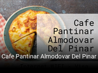 Reserve ahora una mesa en Cafe Pantinar Almodovar Del Pinar