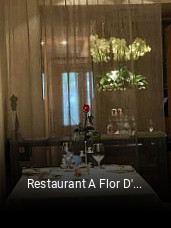 Restaurant A Flor D'aigua reservar en línea