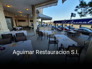 Reserve ahora una mesa en Aguimar Restauracion S.l.