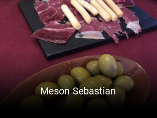 Meson Sebastian reservar mesa