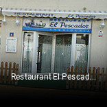 Restaurant El Pescador reservar en línea