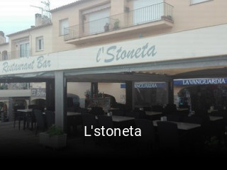 Reserve ahora una mesa en L'stoneta