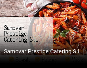 Samovar Prestige Catering S.L. reserva de mesa