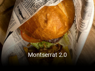 Montserrat 2.0 reservar mesa