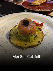 Alpi Grill Calafell reserva de mesa