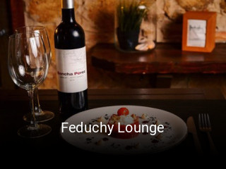 Reserve ahora una mesa en Feduchy Lounge