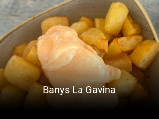 Banys La Gavina reserva de mesa