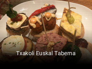 Reserve ahora una mesa en Txakoli Euskal Taberna