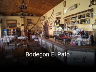 Bodegon El Pato reserva de mesa