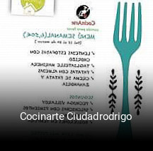 Reserve ahora una mesa en Cocinarte Ciudadrodrigo