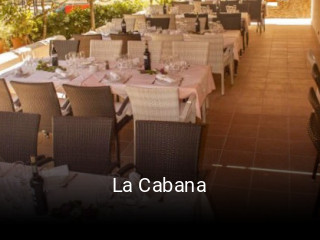 Reserve ahora una mesa en La Cabana