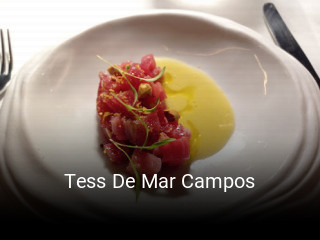 Tess De Mar Campos reserva de mesa
