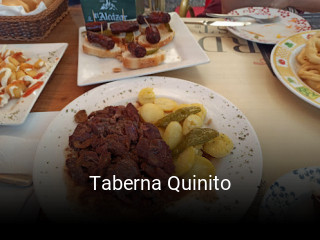 Taberna Quinito reserva de mesa